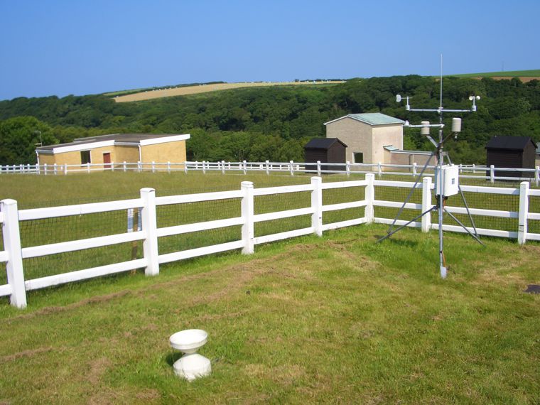 Photo of the grounds of Hartland Observatory